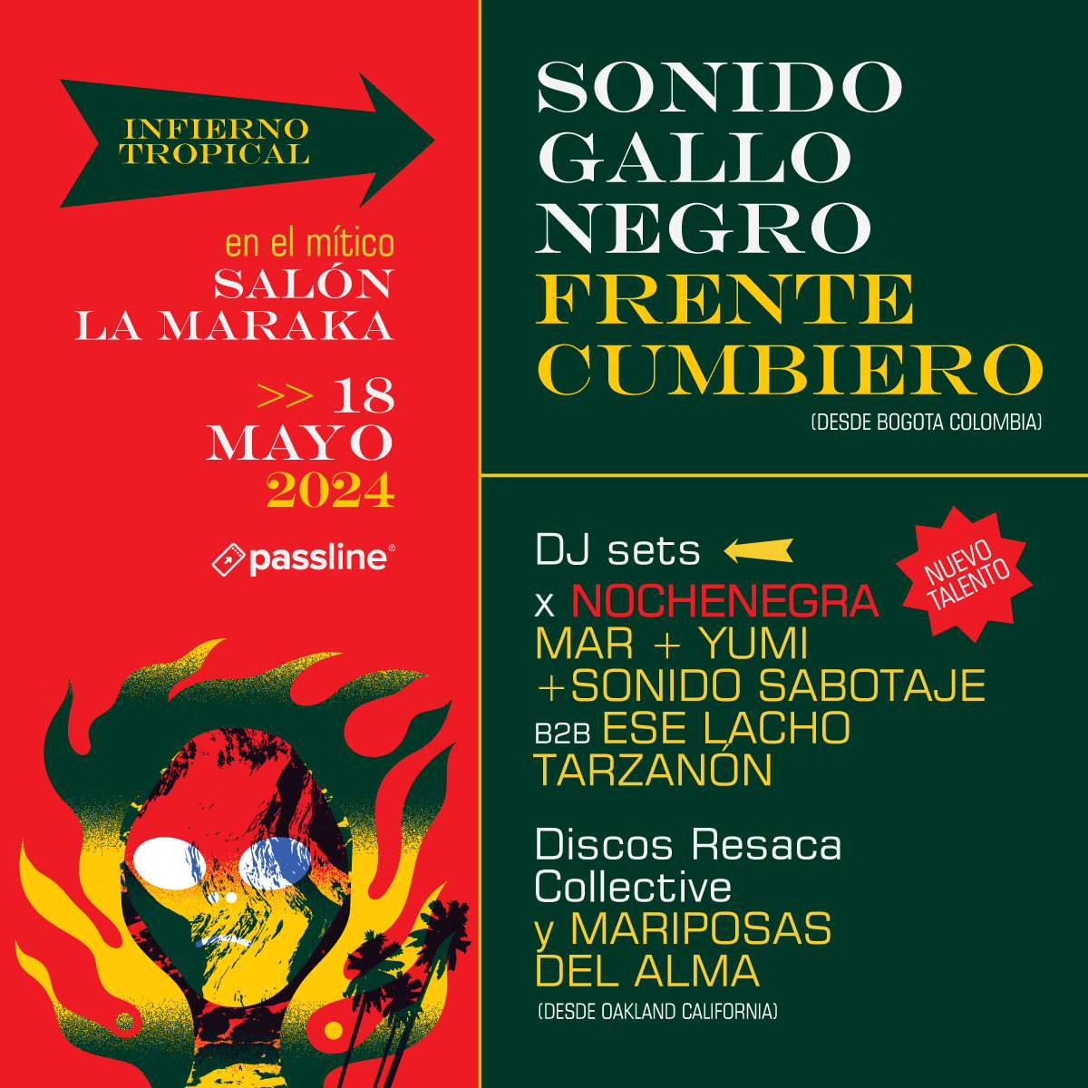 Sonido Gallo Negro Frente Cumbiero Invitados