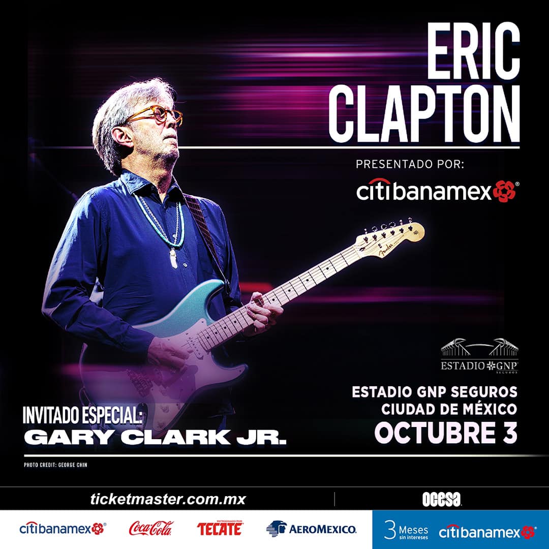 Eric Clapton Estadio Gnp Seguros