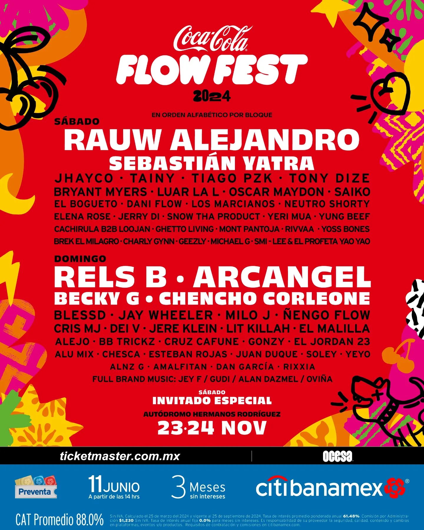 Flow Fest 2024 Lineup