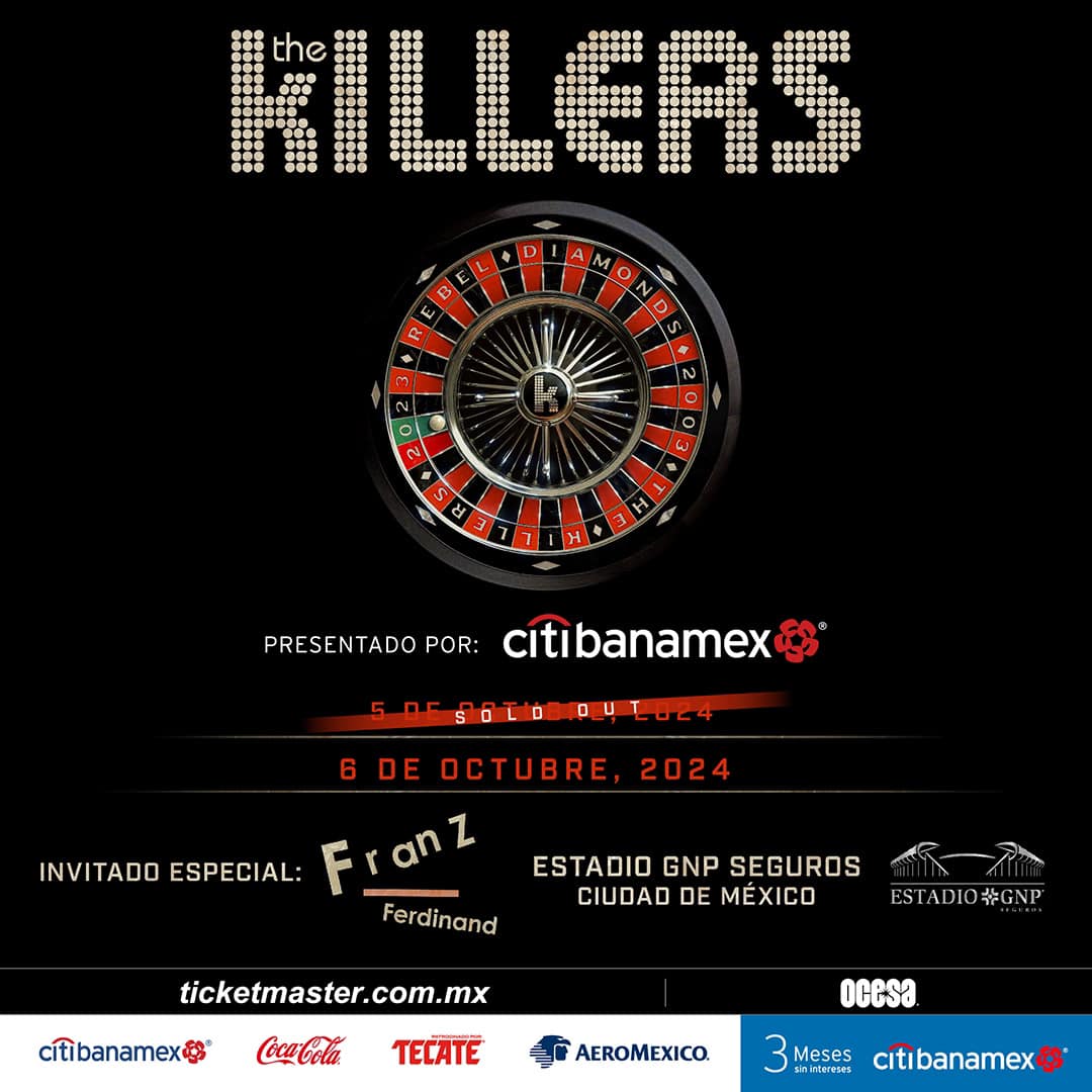 The Killers Y Franz Ferdinand Estadio Gnp