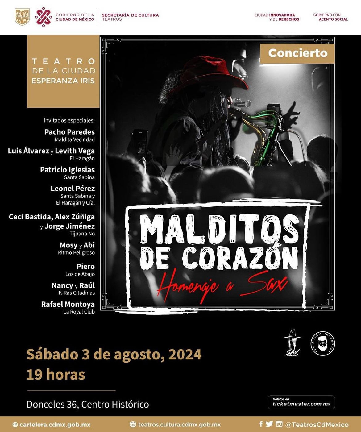 Malditos De Corazón Teatro De La Ciudad