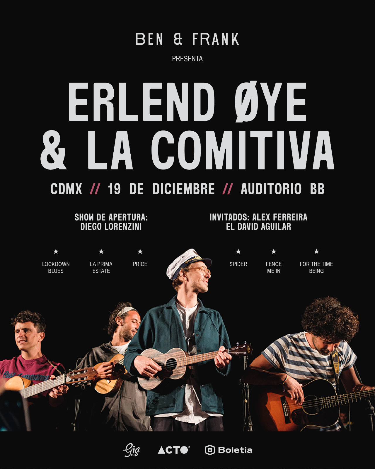 Erlend Oye Auditorio Bb