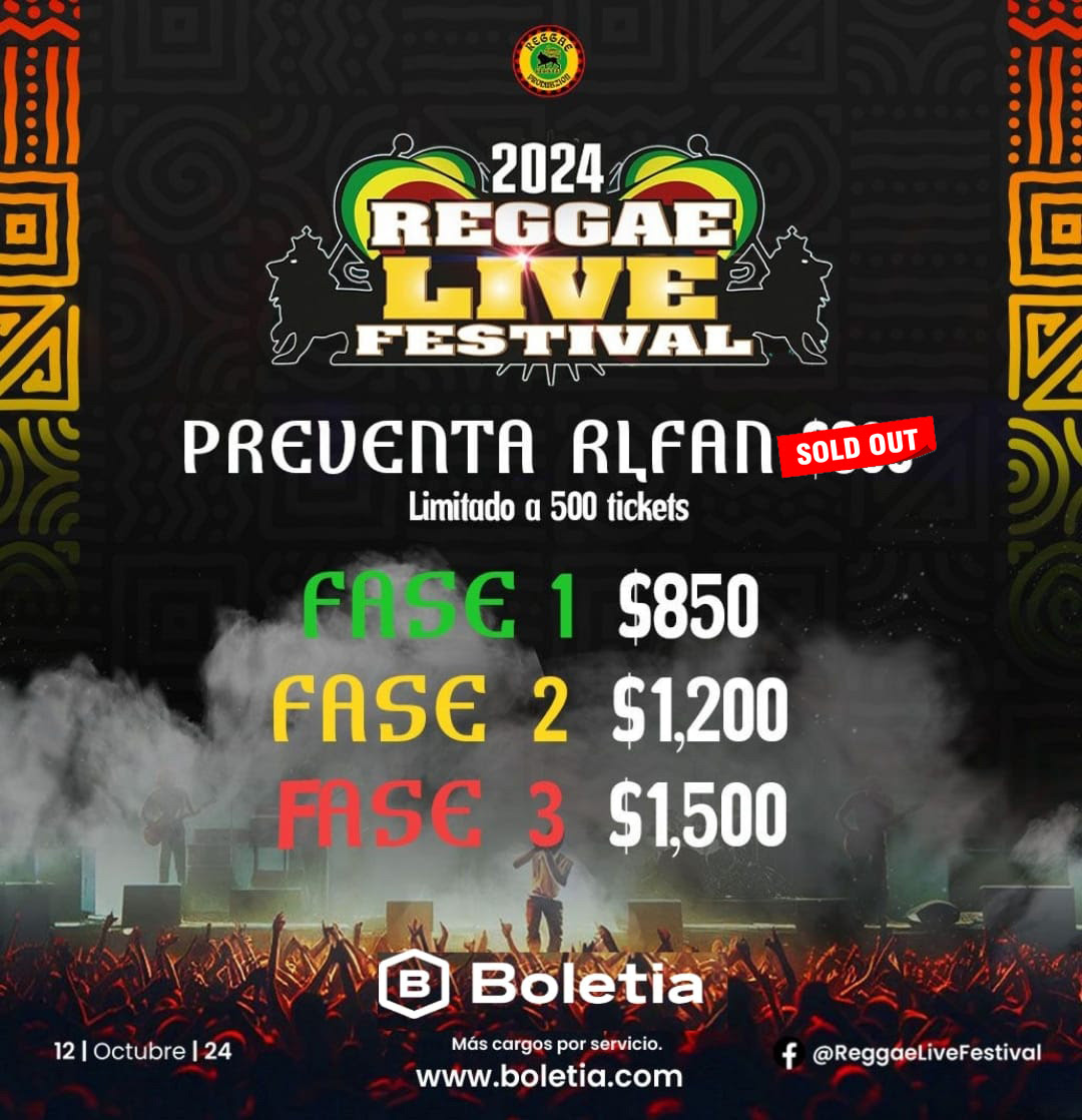 Reggaelive Precios