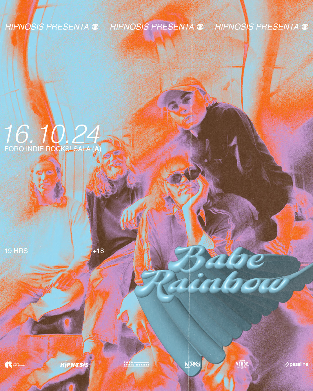 Hipnosis Presenta: Babe Rainbow en el Foro Indie Rocks!