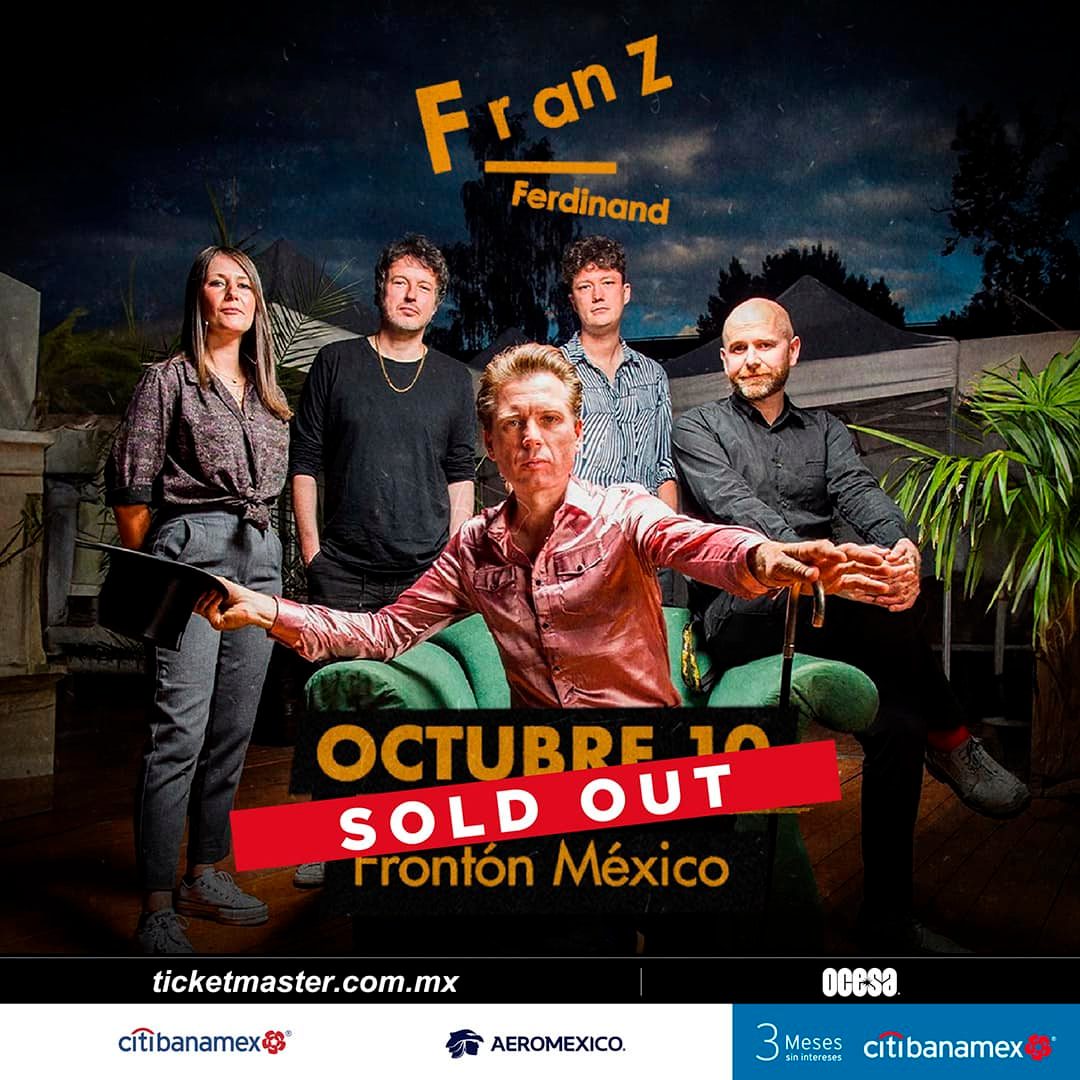 Franz Ferdinand Sold Out Fronton