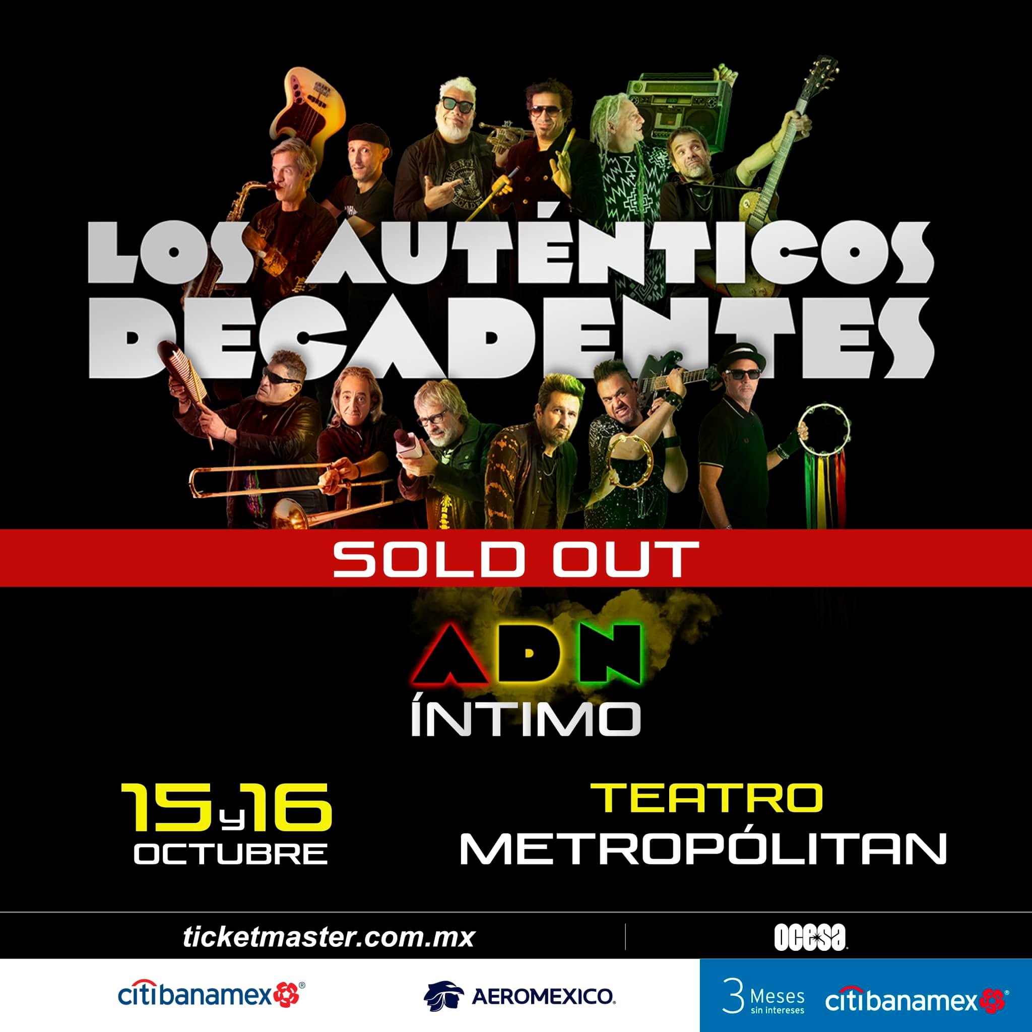 Los Autenticos Sold Out