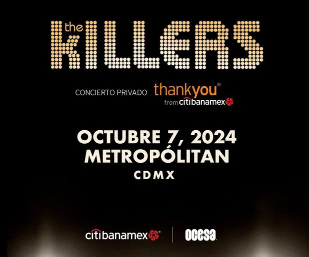 The Killers Dara Concierto Privado