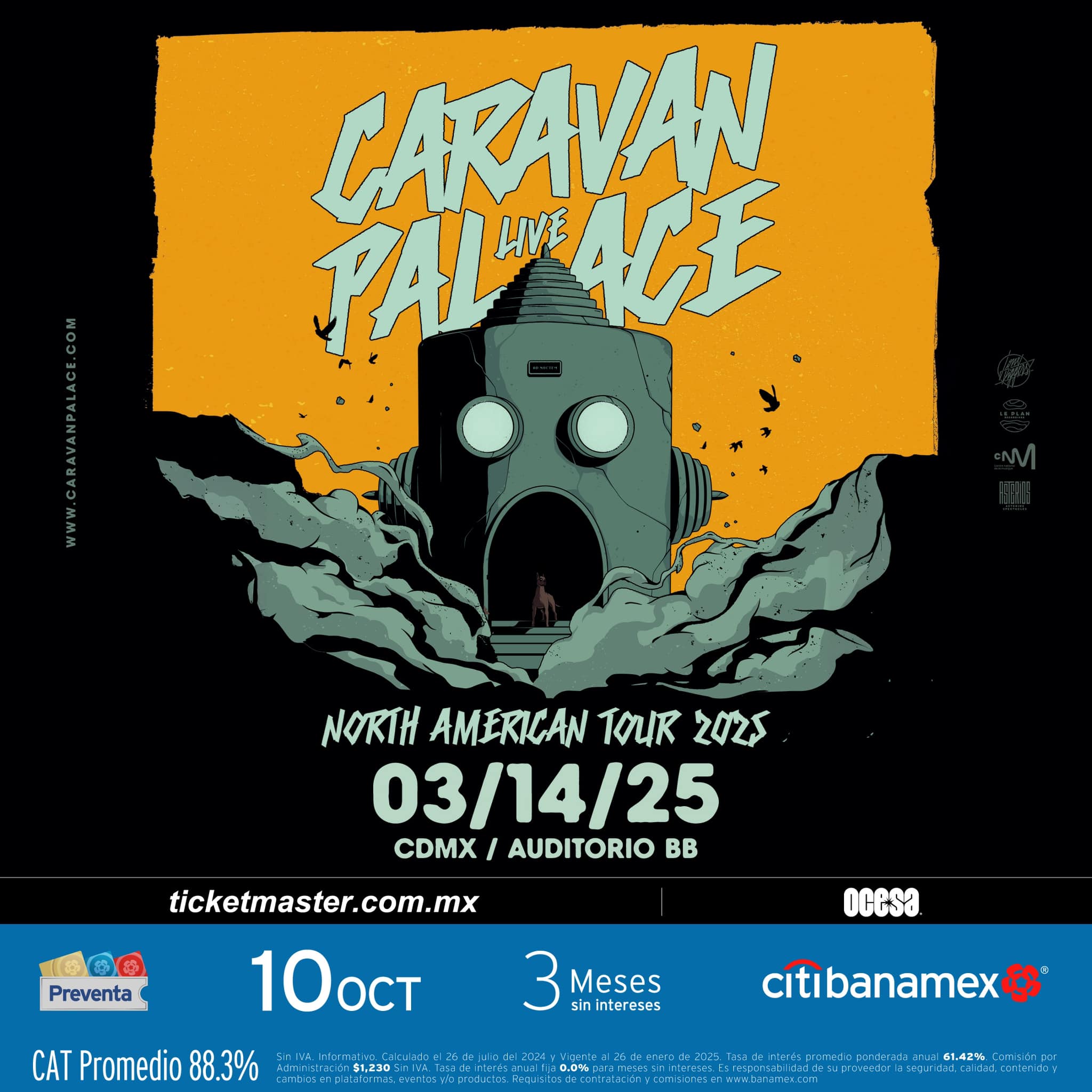 Caravan Palace Auditorio Bb