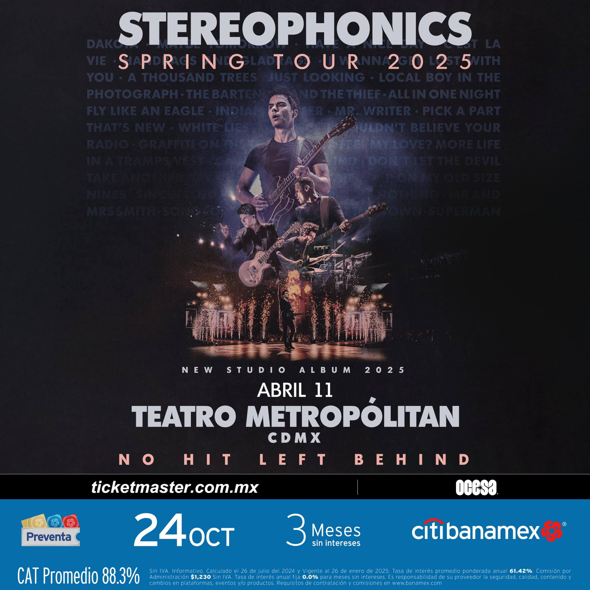 Stereophonics Póster