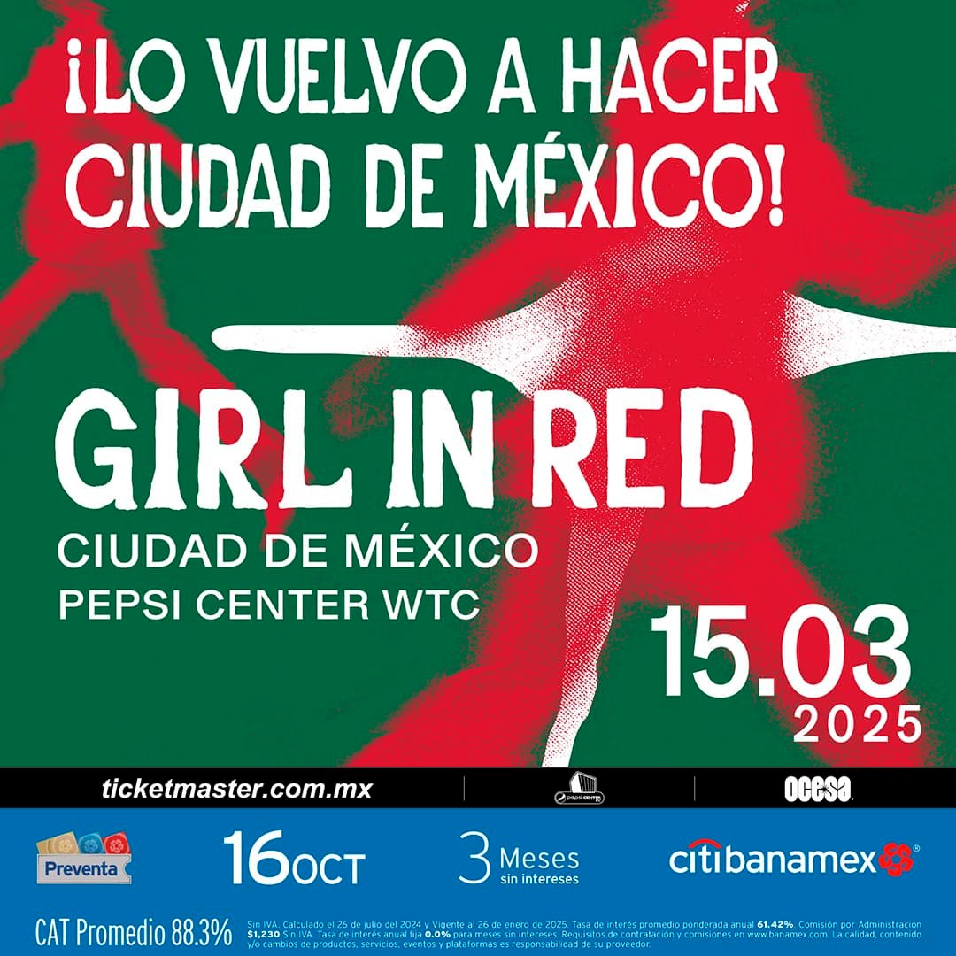 Girl In Red Regresa A Cdmx Con Su Concierto Lo Vuelvo A Hacer