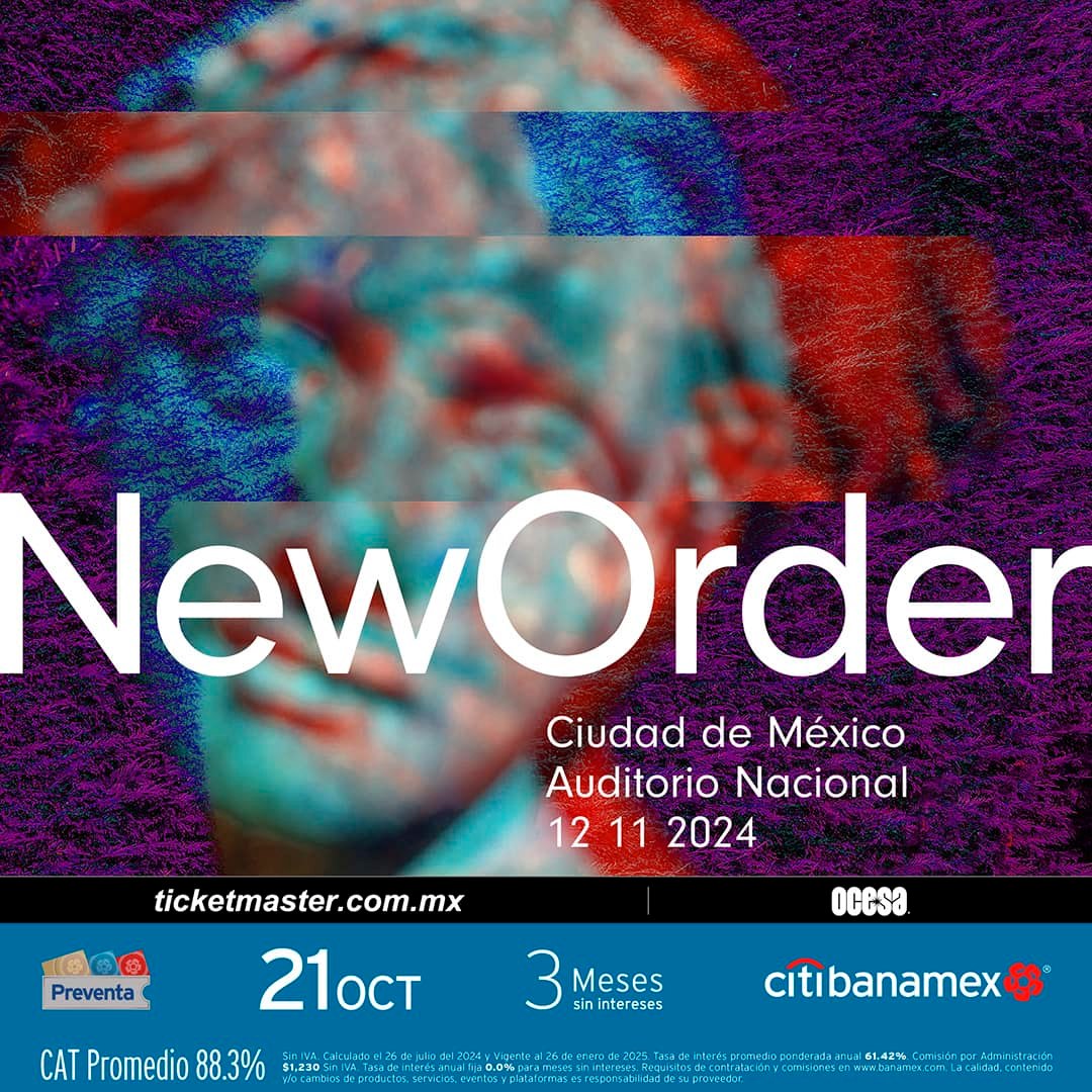 New Order Auditorio Nacional