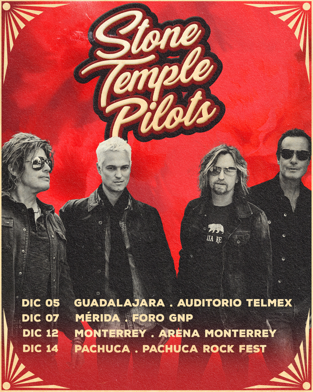 Stone Temple Pilots Tour Mexico