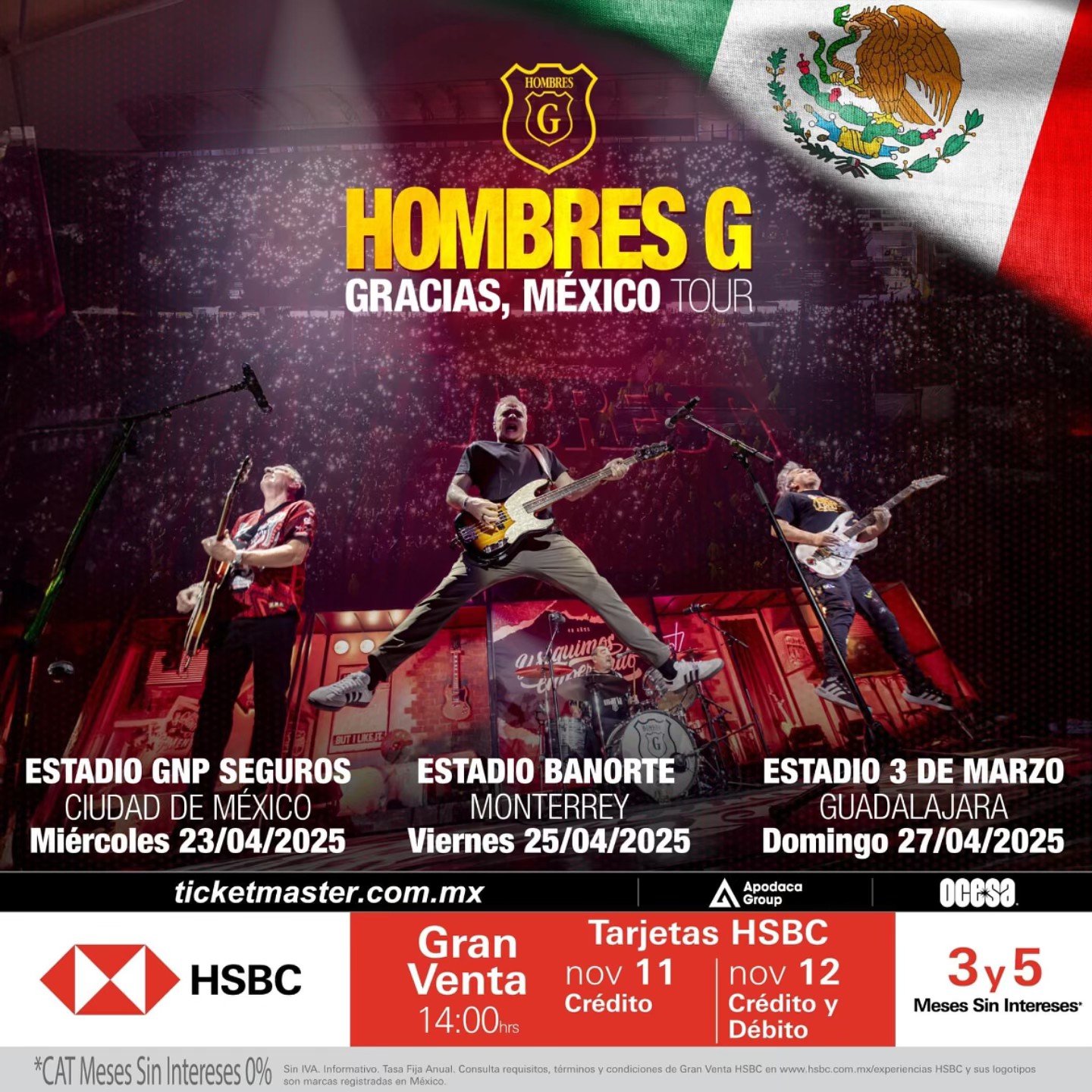 Hombres G Póster