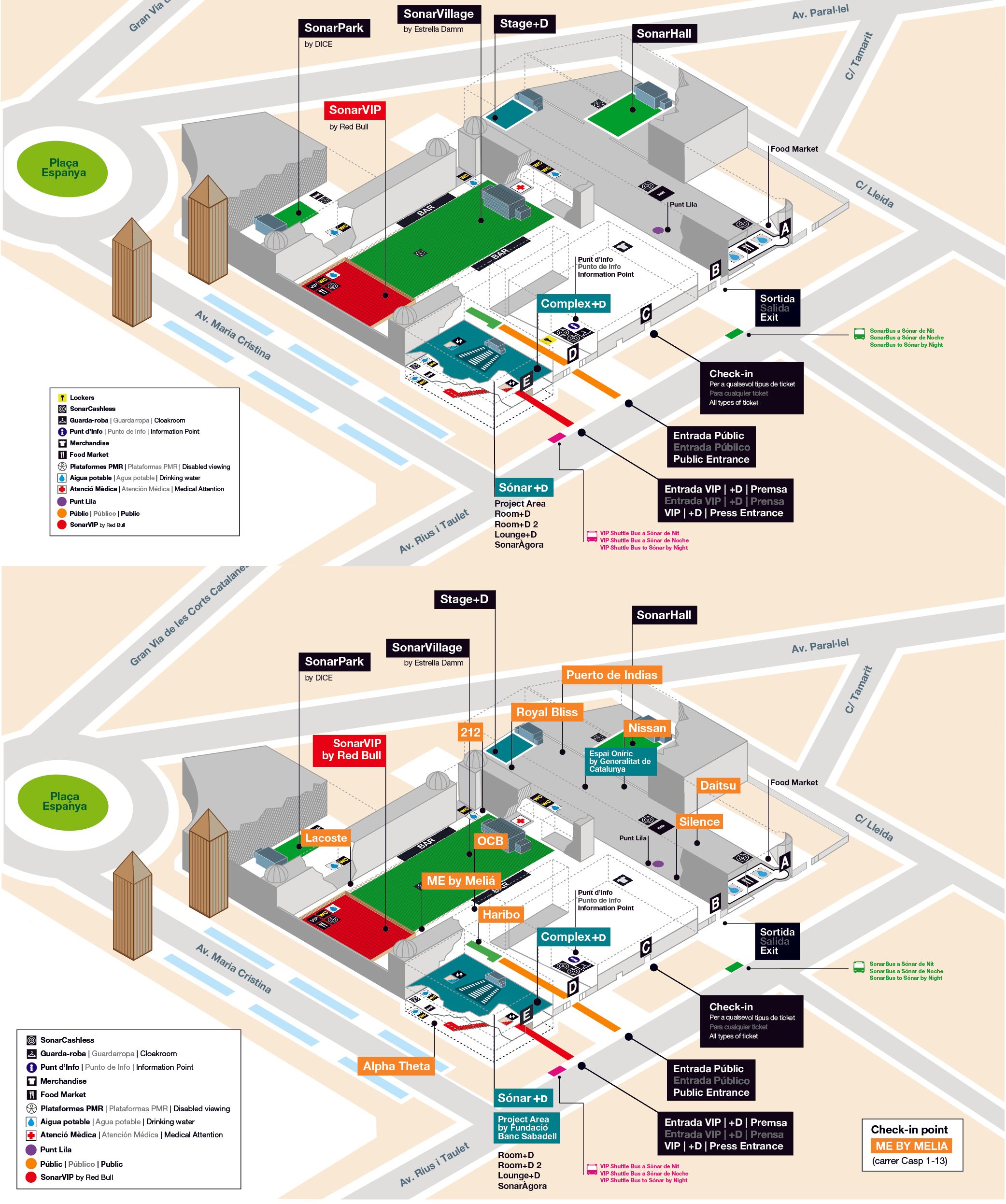  Mapa Sonar Barcelona 2025