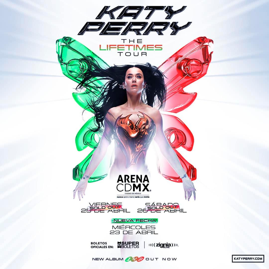 Katy Perry Tercera Fecha Arena Cdmx