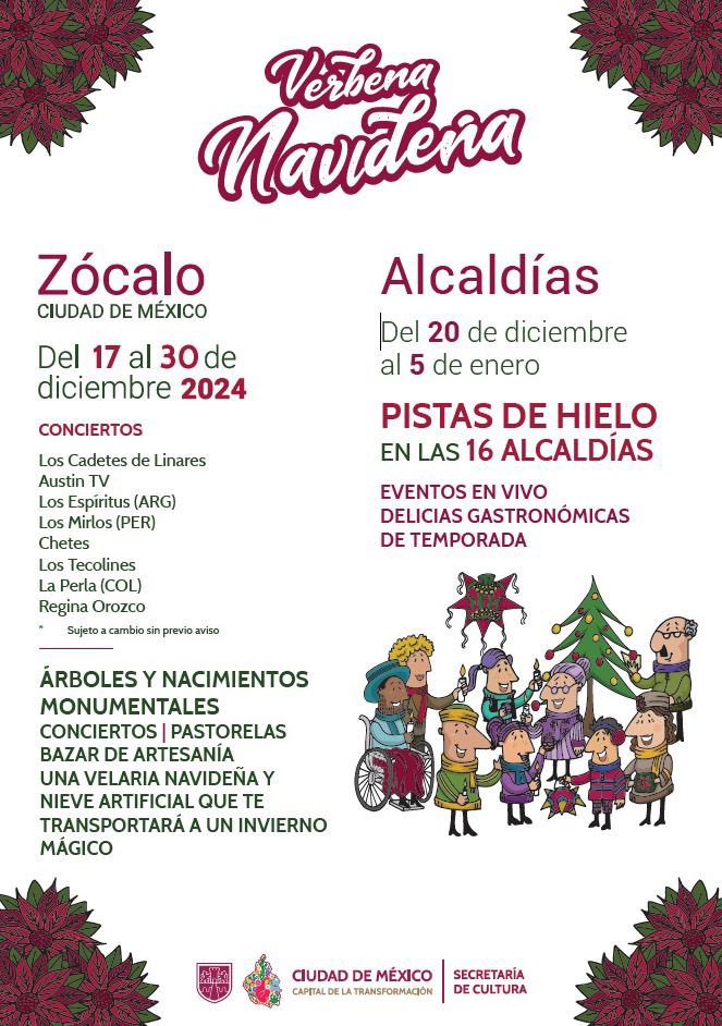  Actividades Verbena 2024 Cdmx 