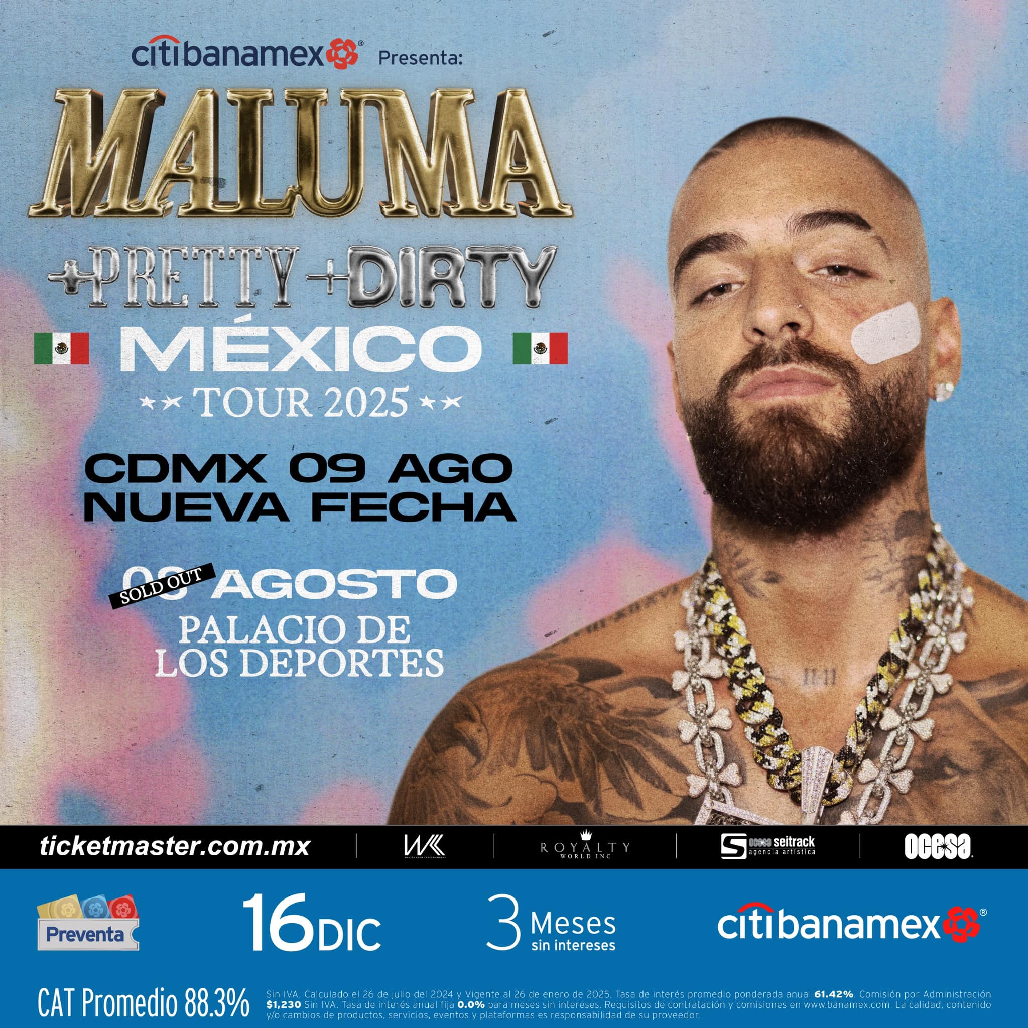 Maluma Palacio Segunda Fecha