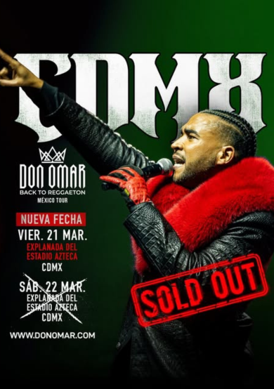 Poster Don Omar Agenda