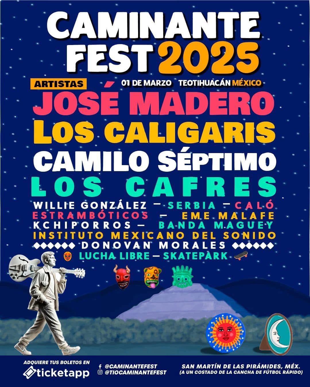 Caminante Fest 2025 Lineup Final