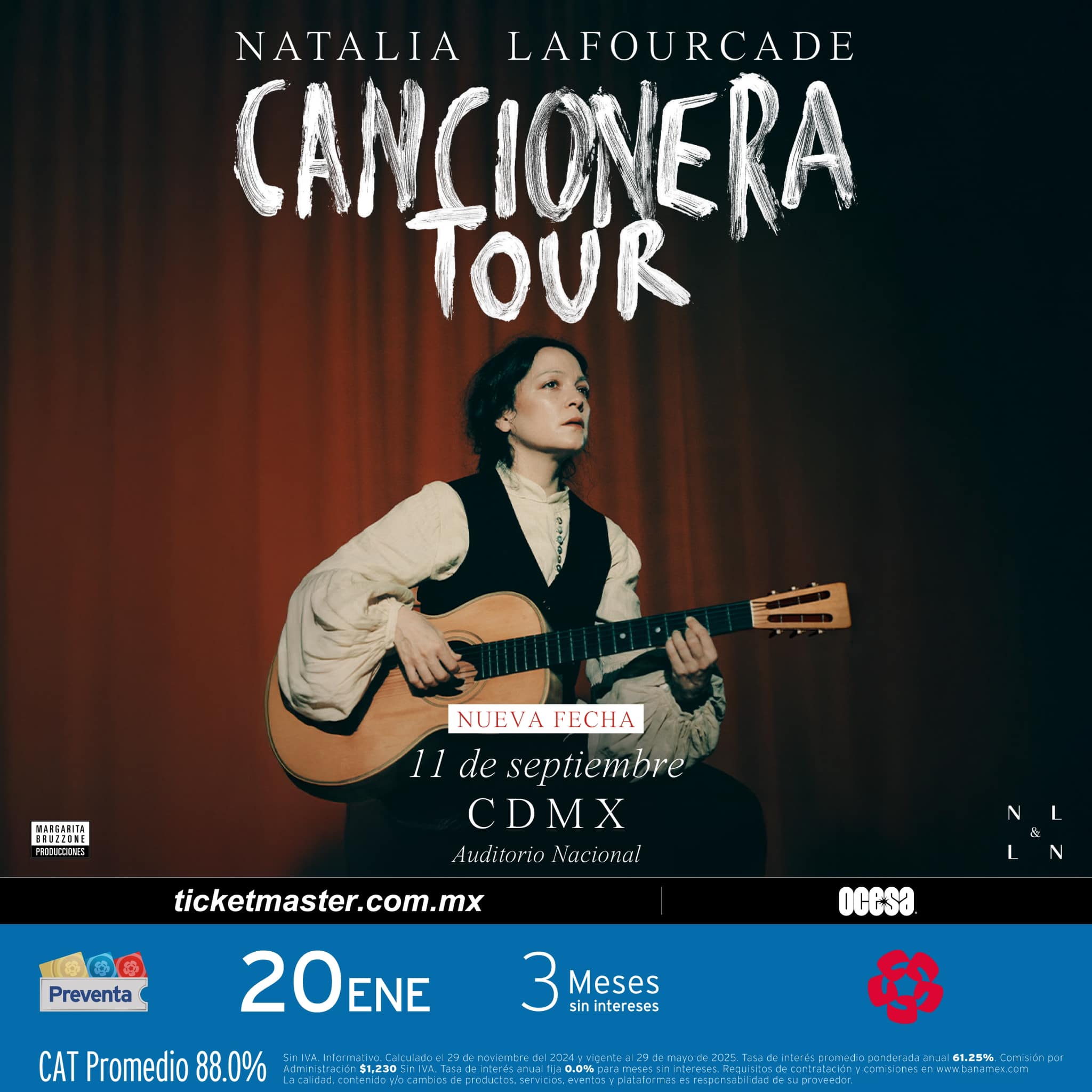 Natalia Lafourcade Auditorio Nacional 25