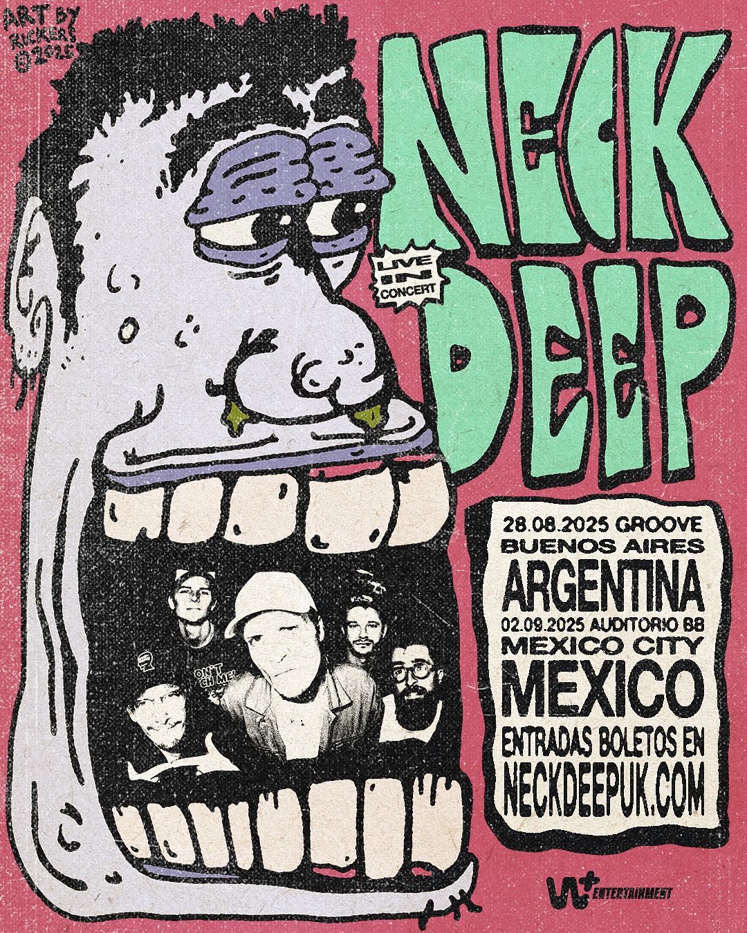 Neck Deep Auditorio Bb