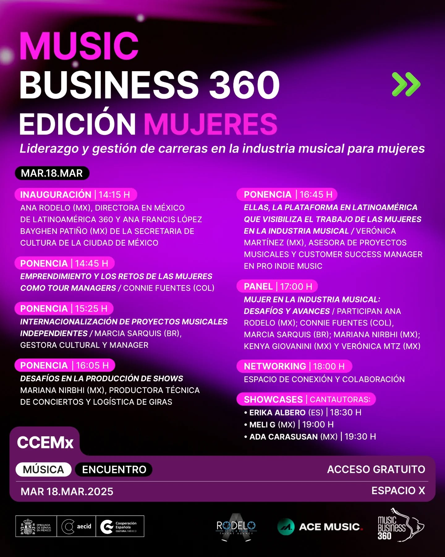  Music Business 360 Mujeres Ccemx 2025 2