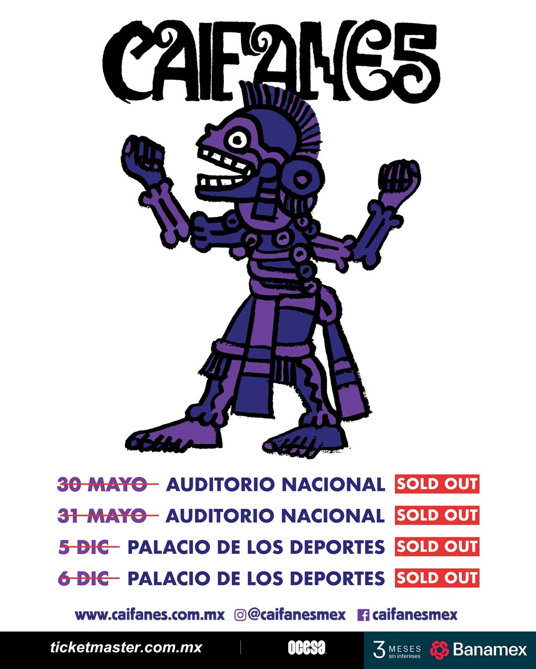 Caifanes Palacio Sold Out