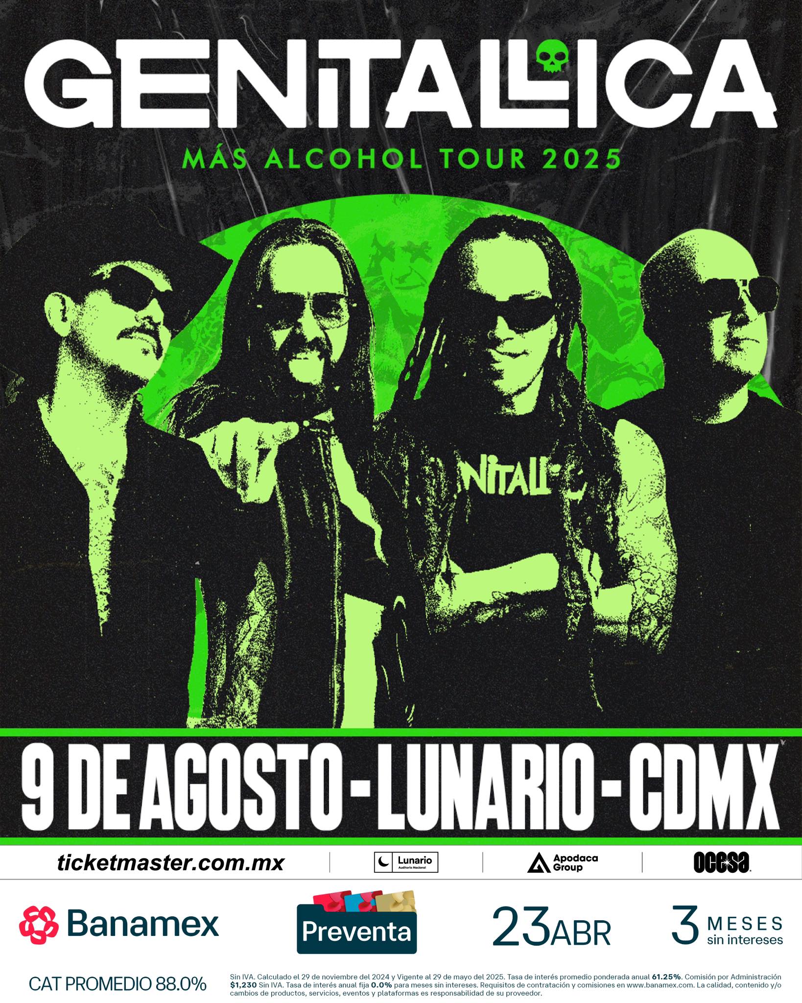 Genitallica En El Lunario