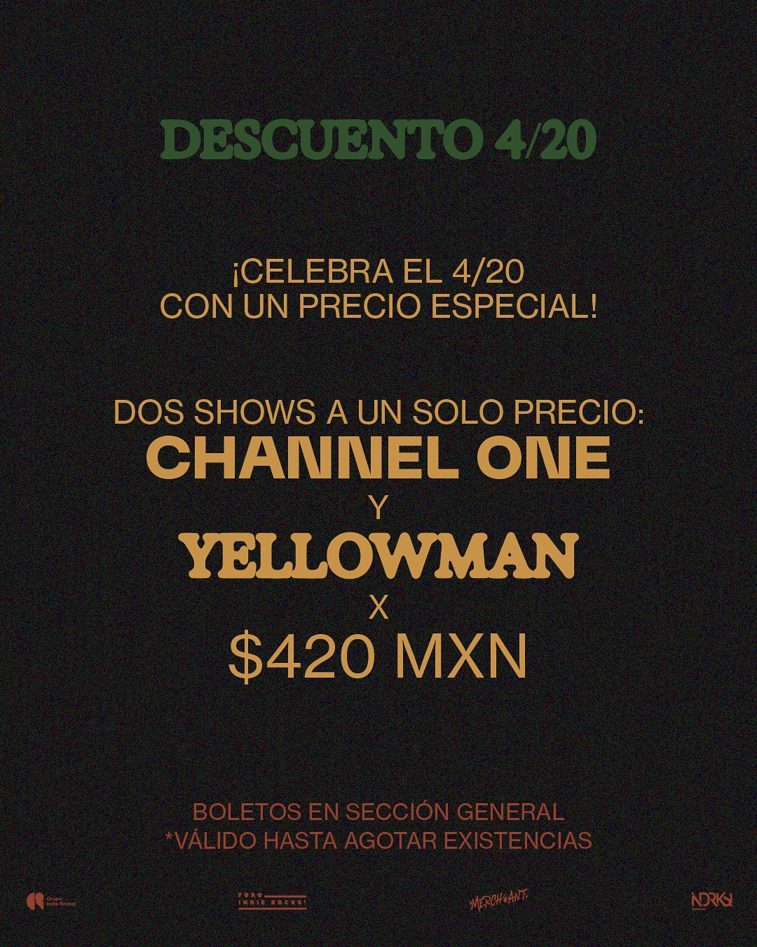 Promo Channel One Yellowman
