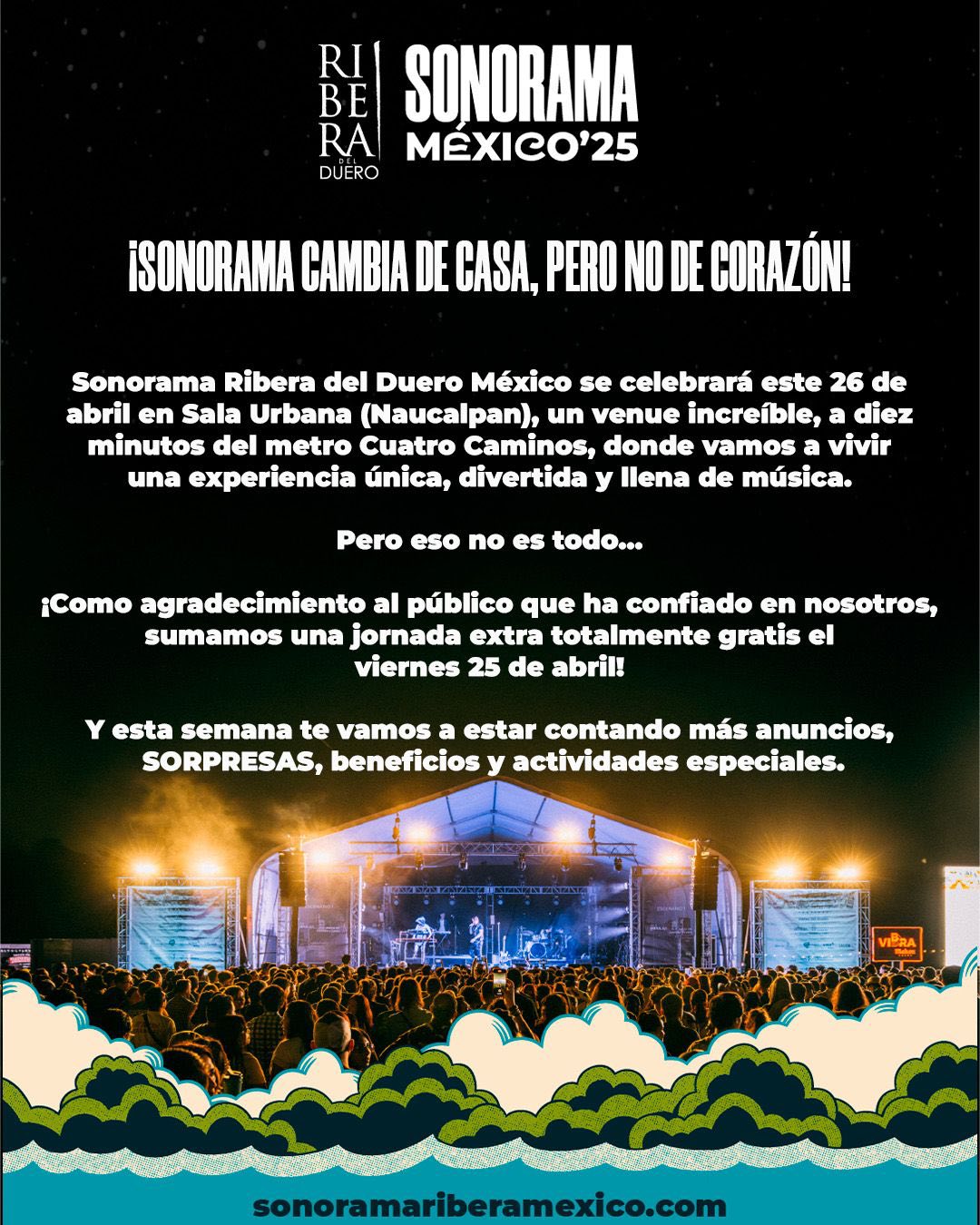 Sonorama 2025 Comunicado 1