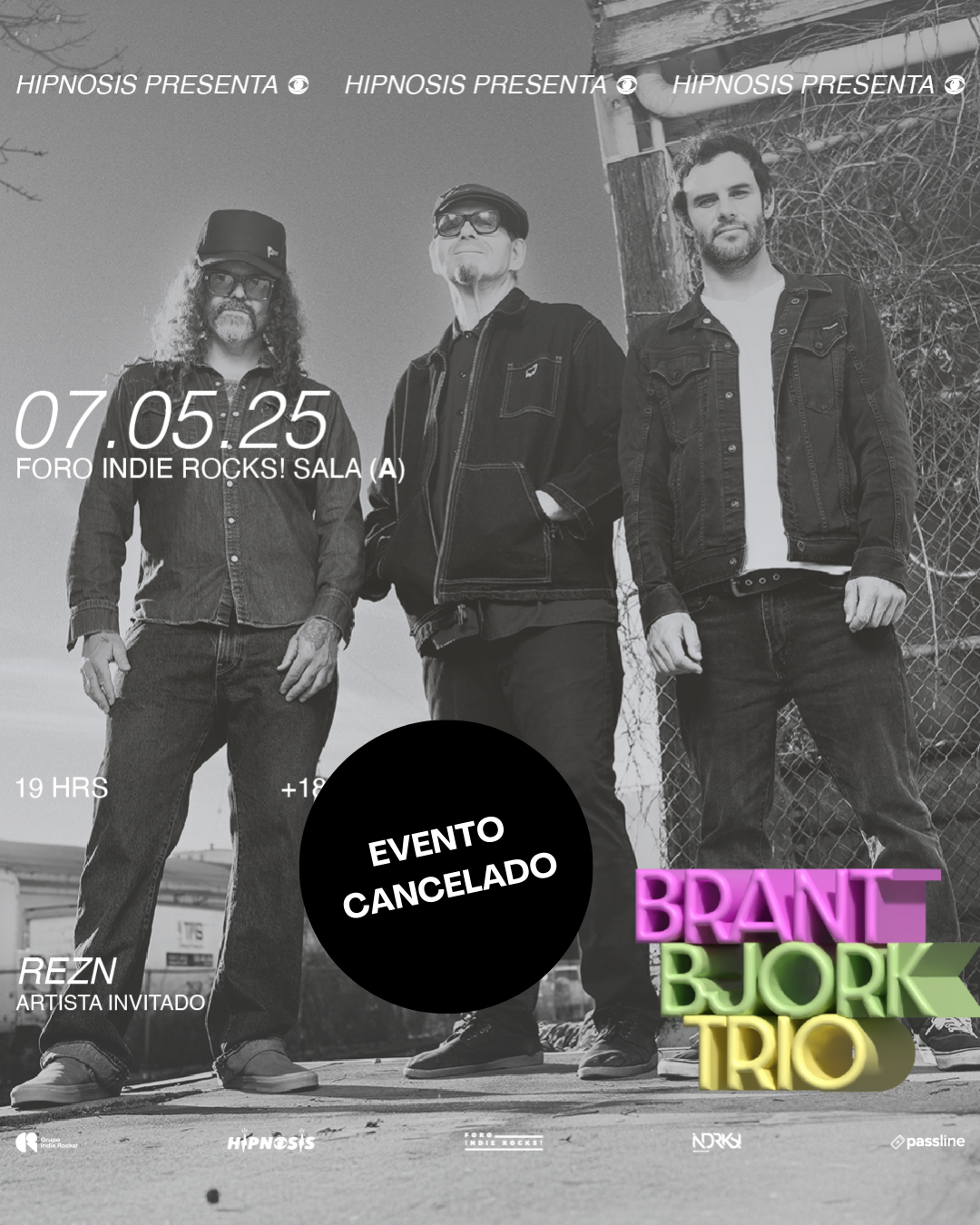 Brant Bjork Cancelado