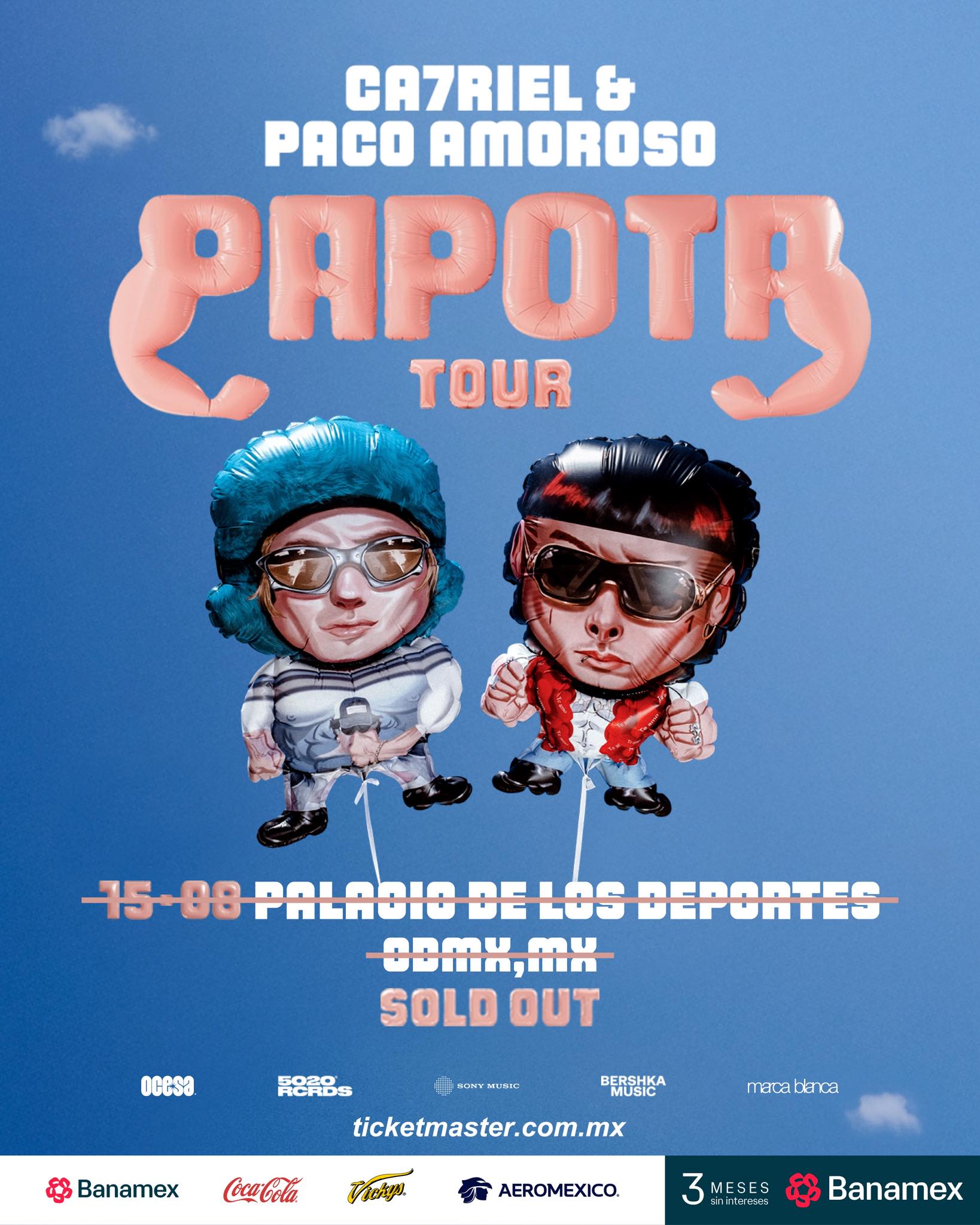 Ca7riel Paco Sold Out Palacio