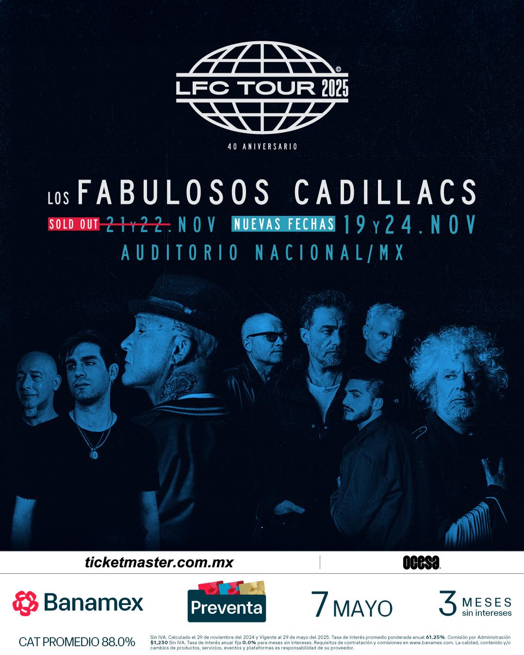 Fabulosos Auditorio Nuevas Fechas