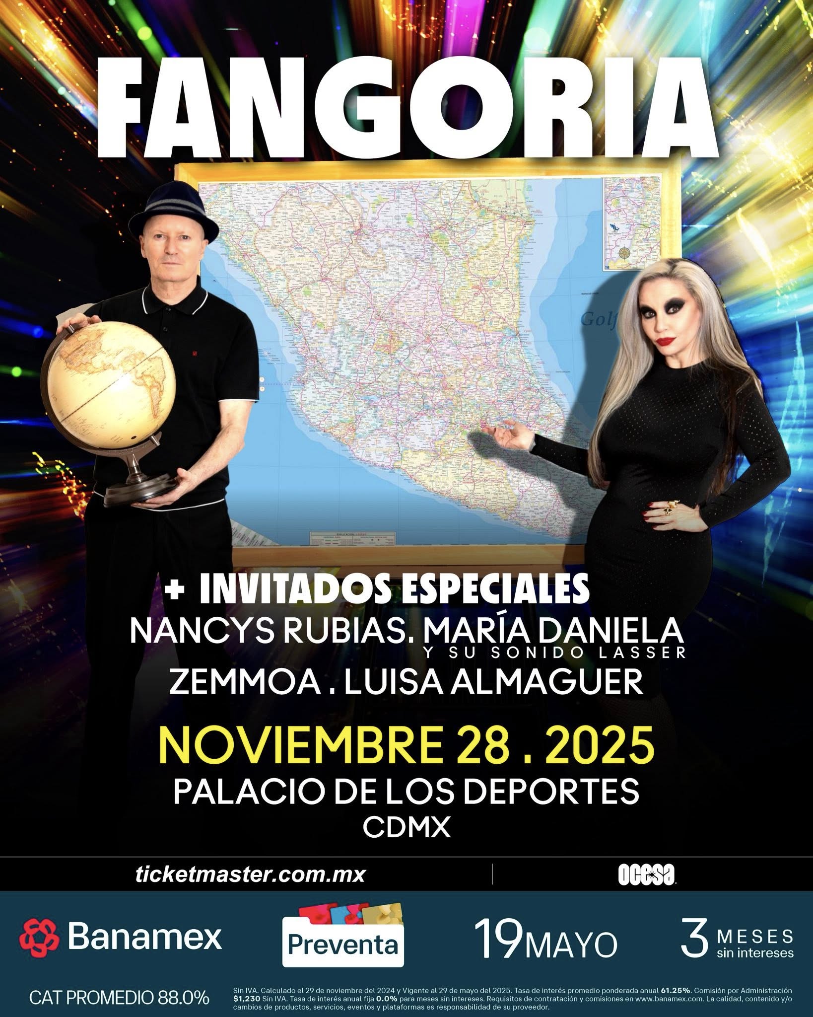Fangoria palacio de los deportes