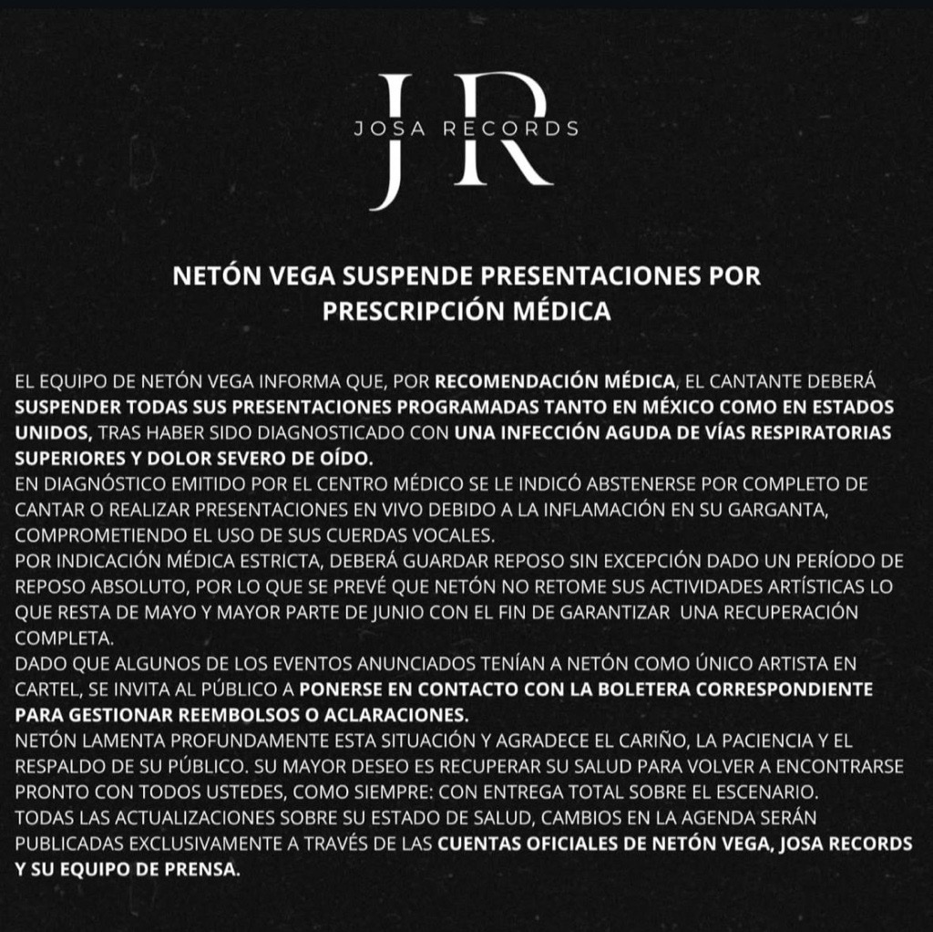 Neton Vega Cancelado
