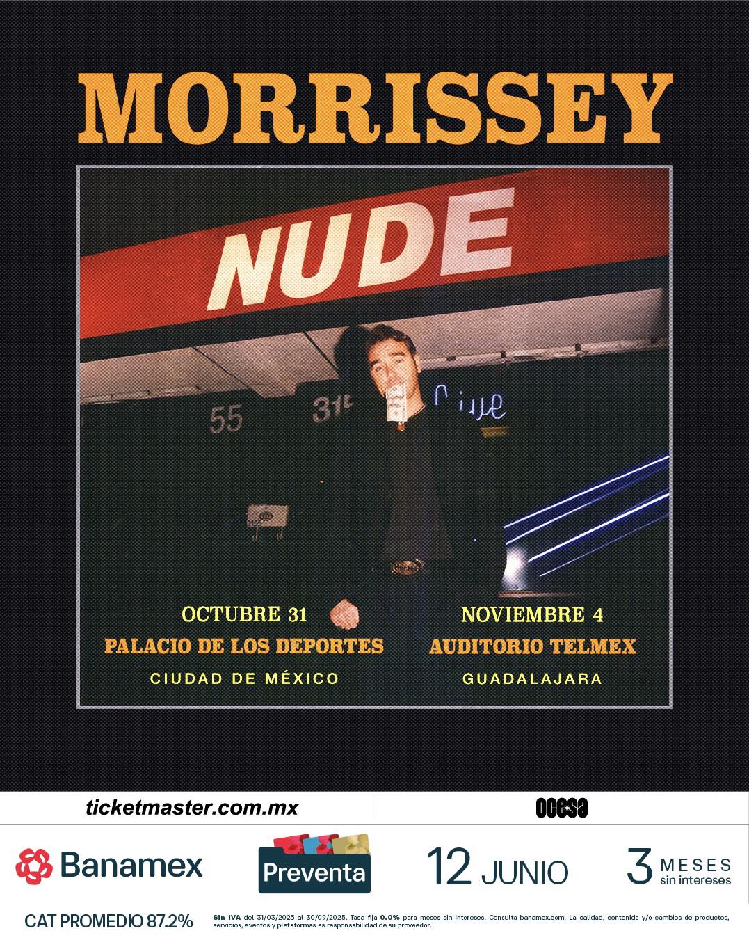 Morrissey palacio de los deportes
