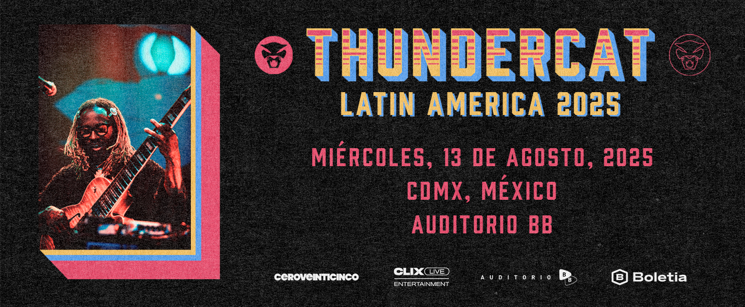 PRECIOS: Thundercat llegará a México