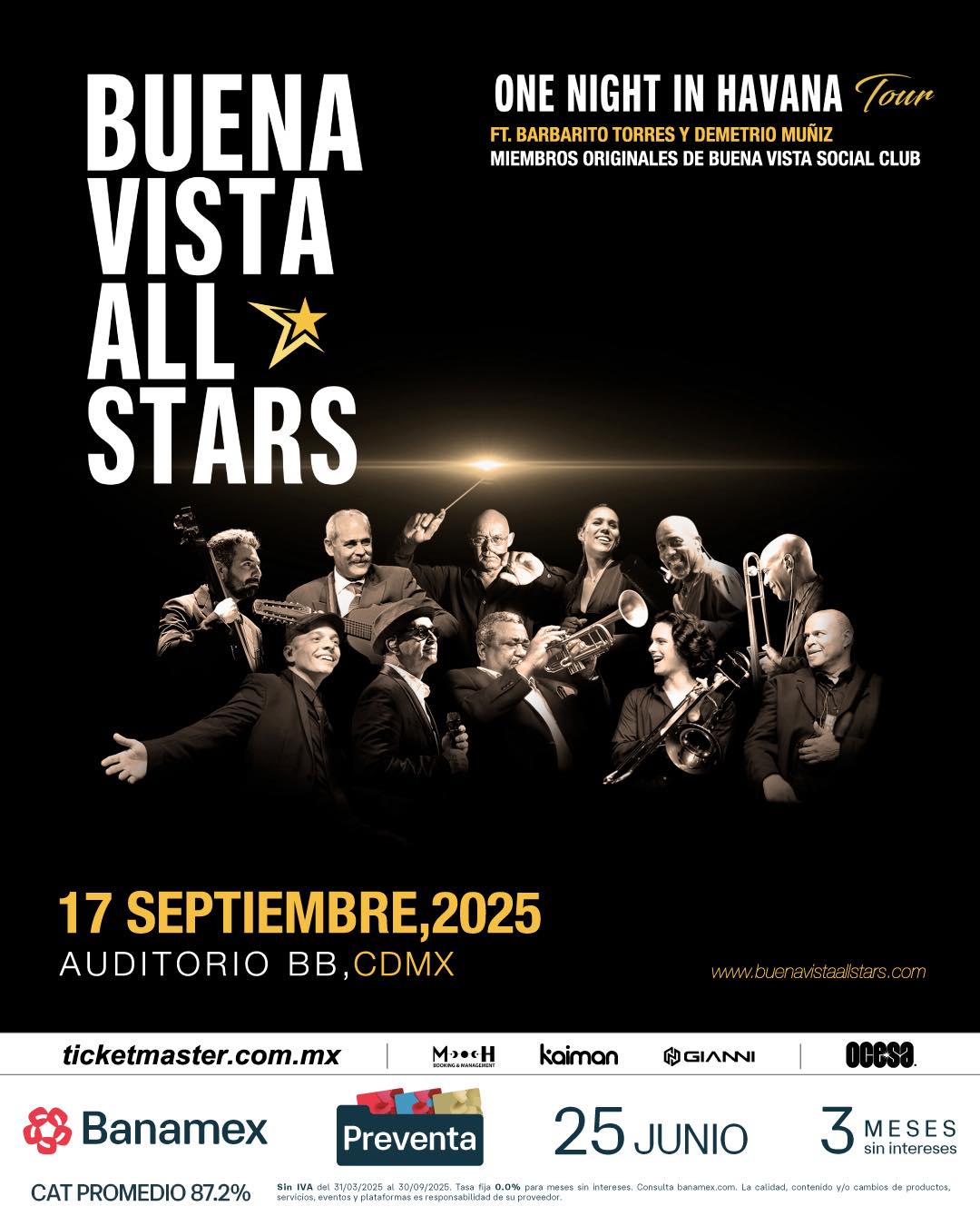 Buena vista all stars auditorio bb