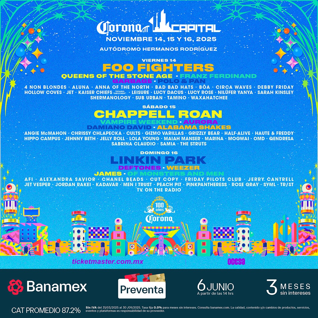 Corona capital 2025 lineup