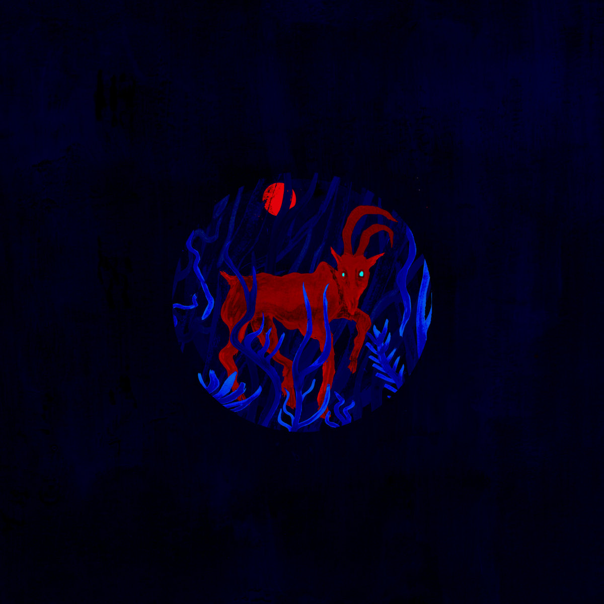 Goat girl below the wasted orchestrated