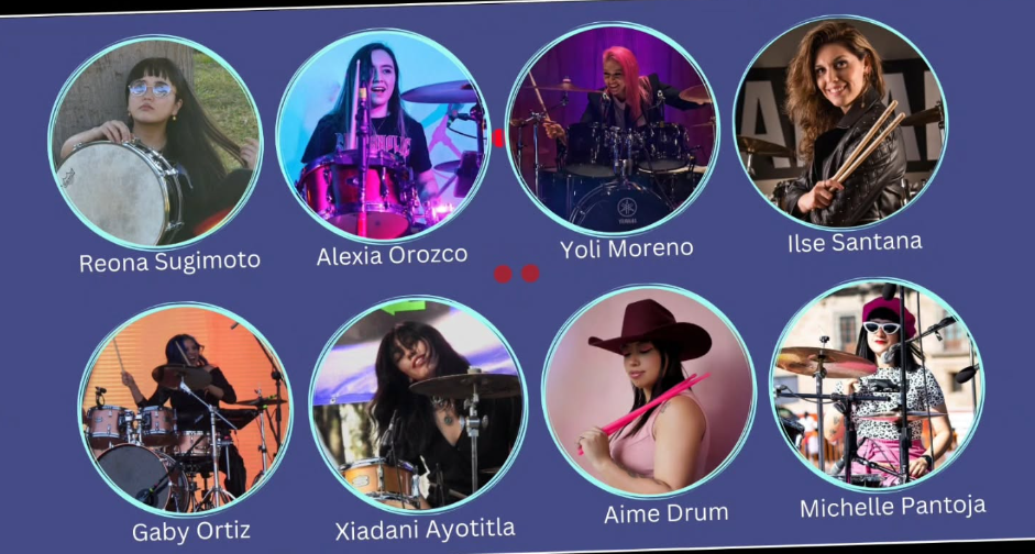 PRECIOS: No te pierdas el segundo encuentro de mujeres bateristas
