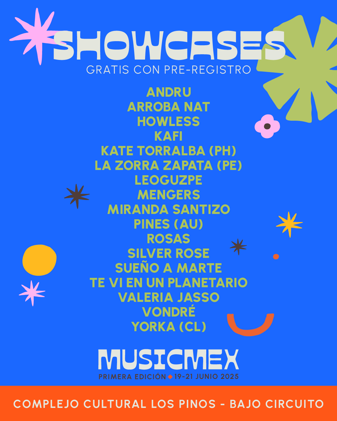 Musicmex showcases