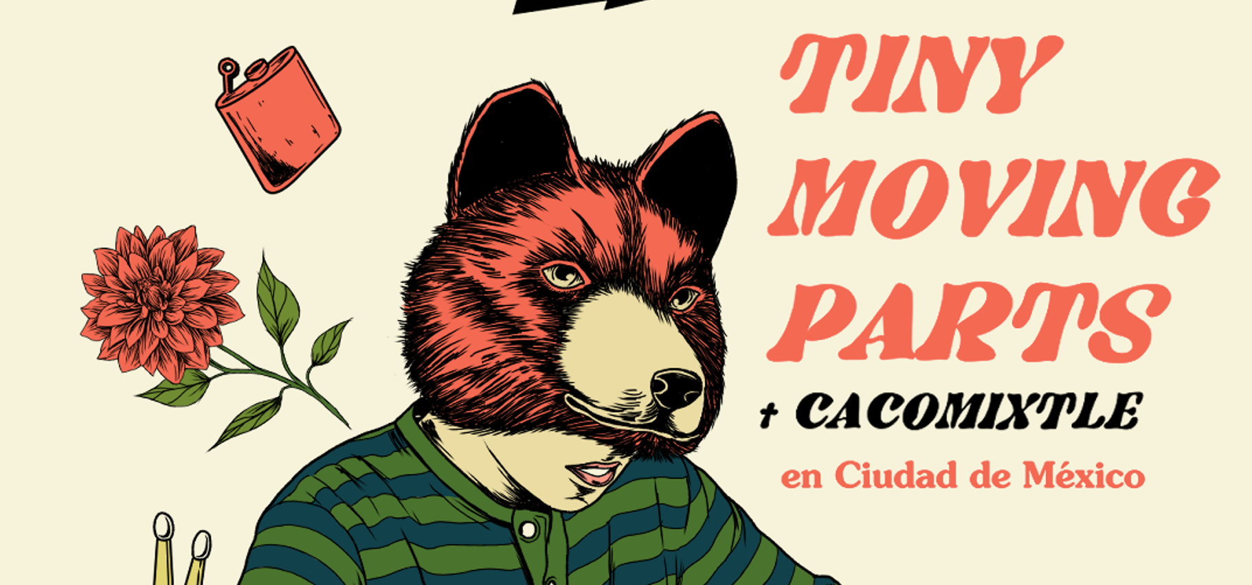 PRECIOS: Tiny Moving Parts llegará a La Piedad Live Music