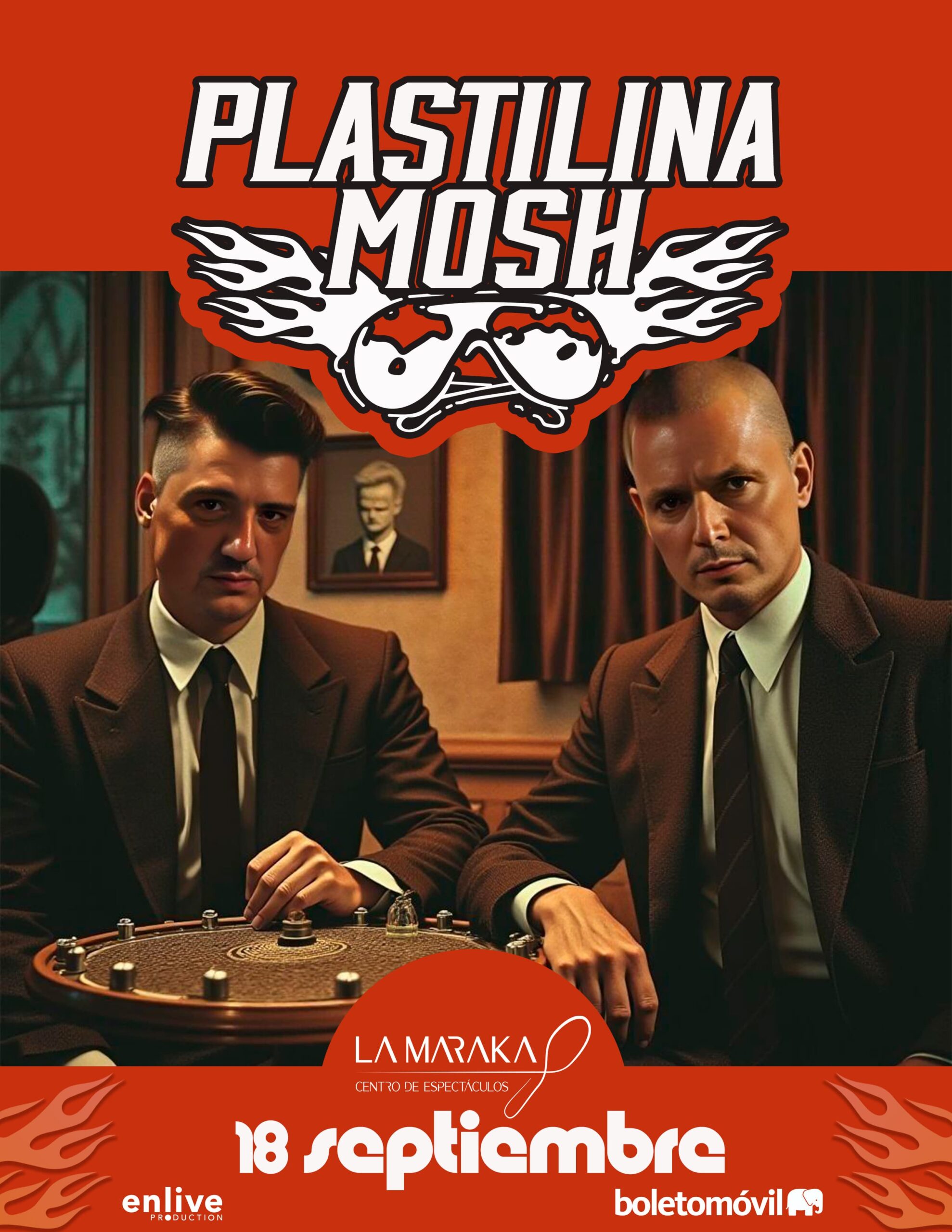 Plastilina mosh la maraka sept 2025 cartel