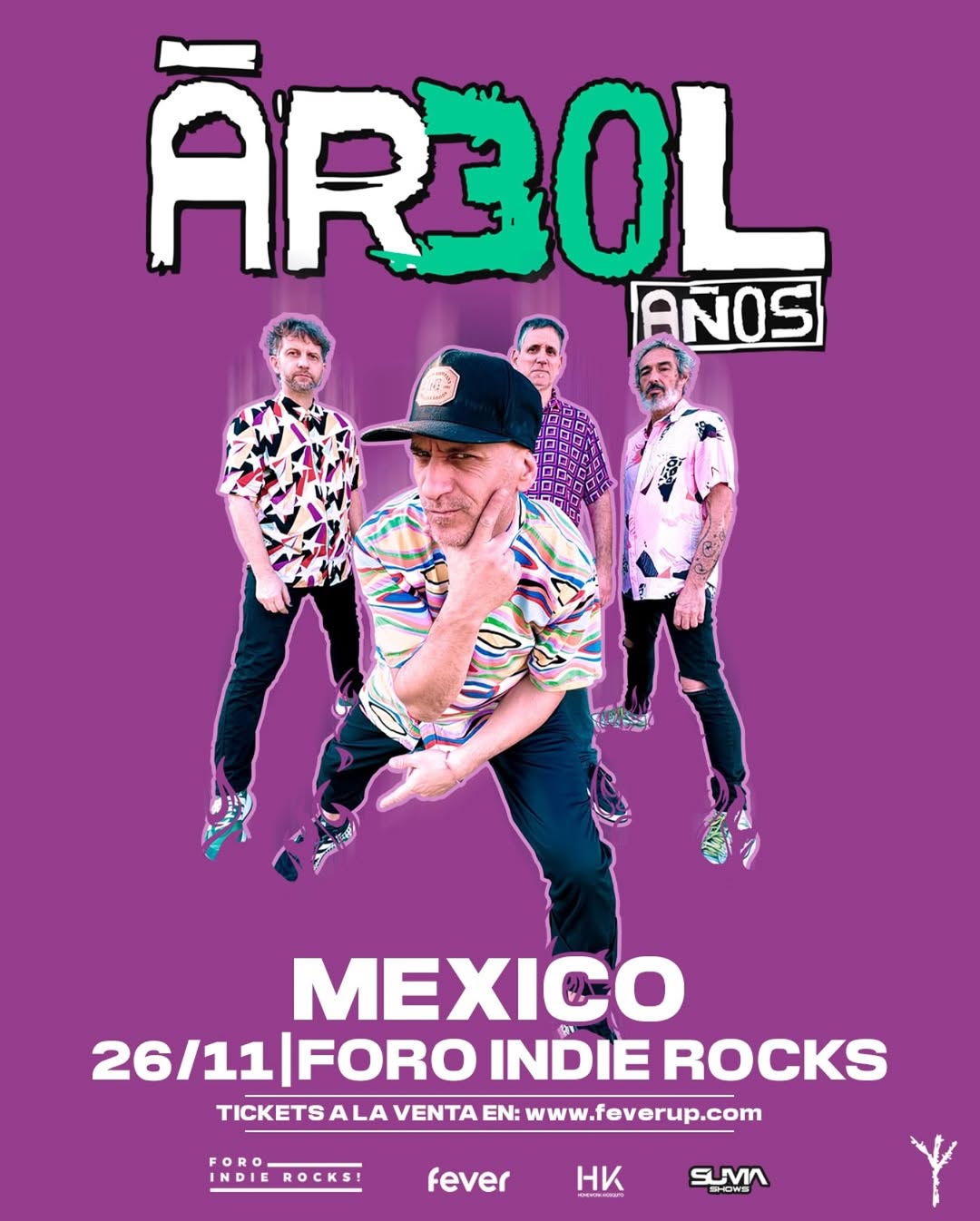 PRECIOS: Árbol se presentará en el Foro Indie Rocks!