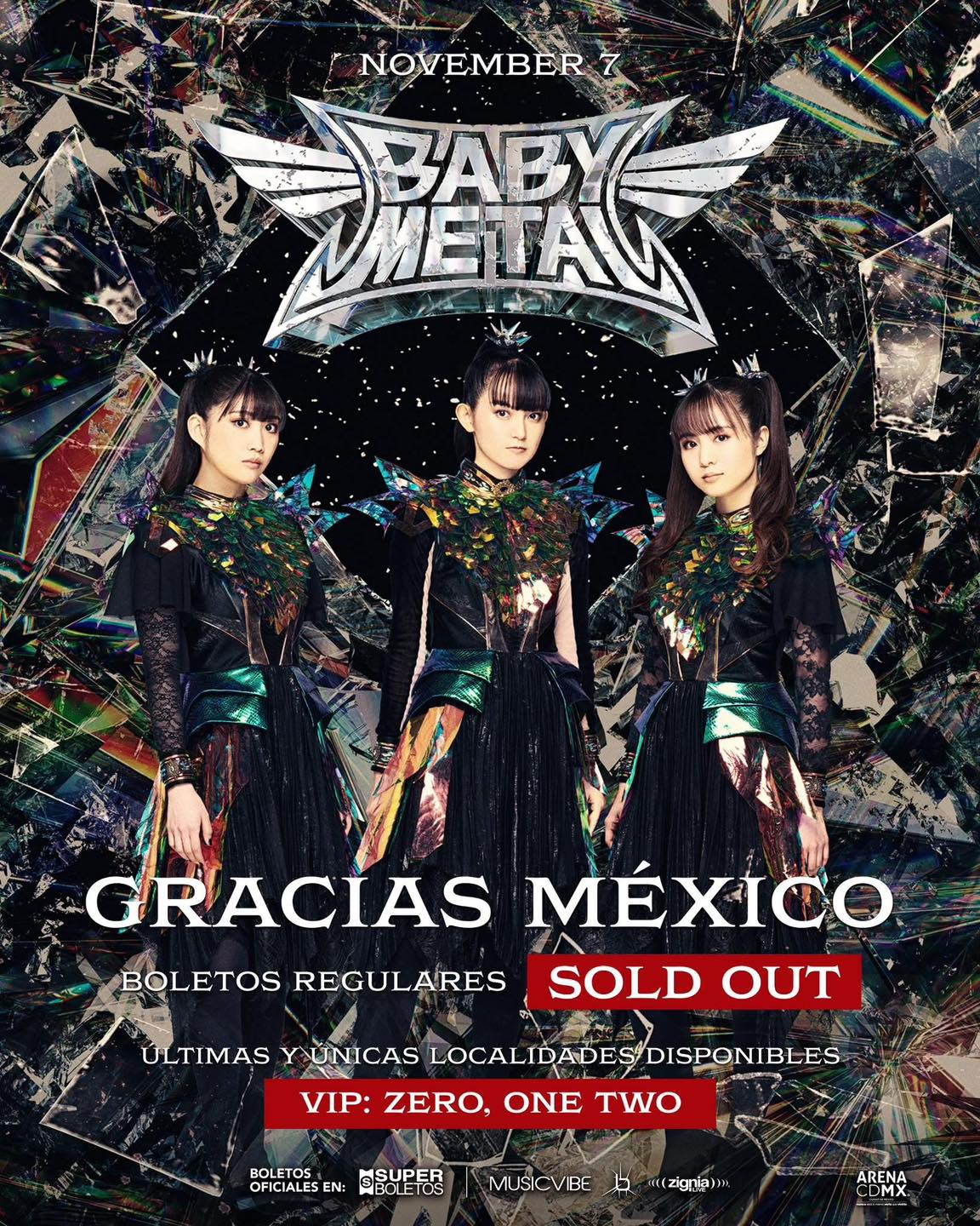 SOLD OUT: BABYMETAL invadirá la Arena CDMX