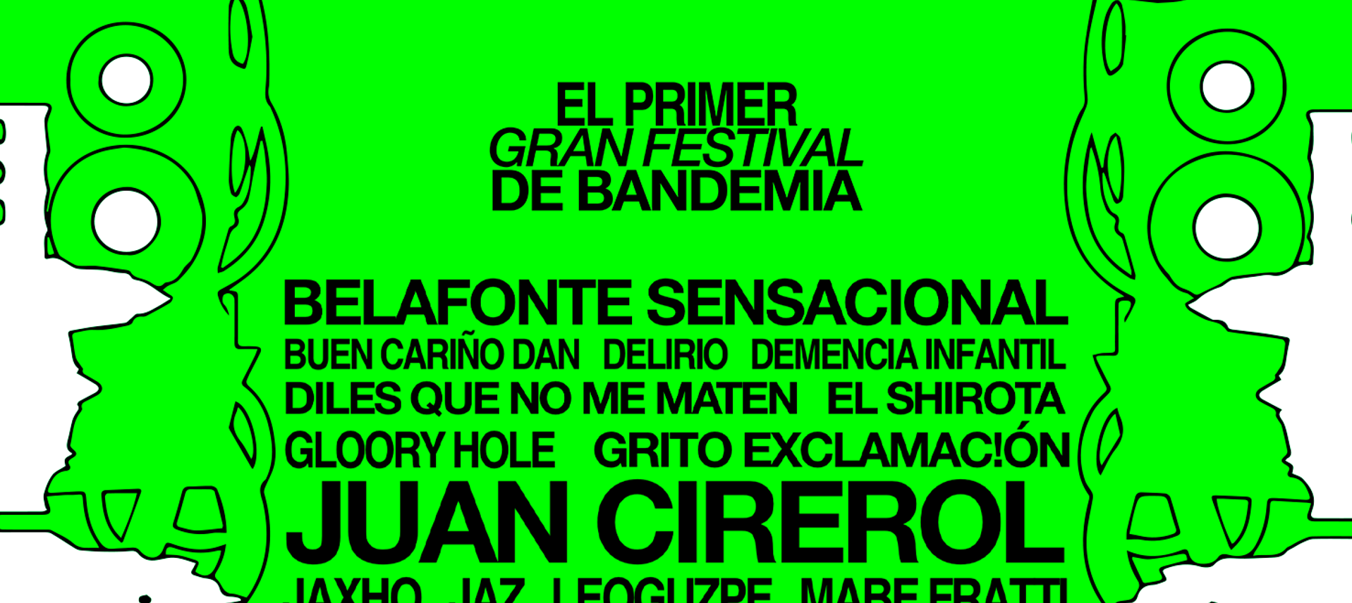 PRECIOS: Este es el lineup del Primer Gran Festival de Bandemia