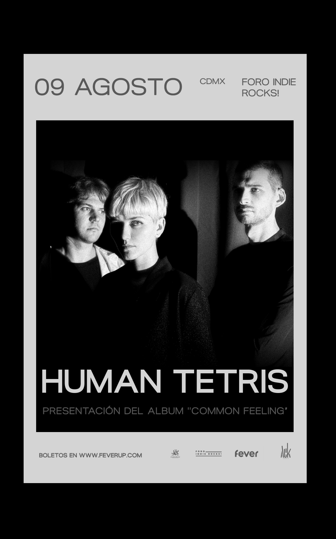 NUEVA FECHA: Human Tetris se presentará en el Foro Indie Rocks!