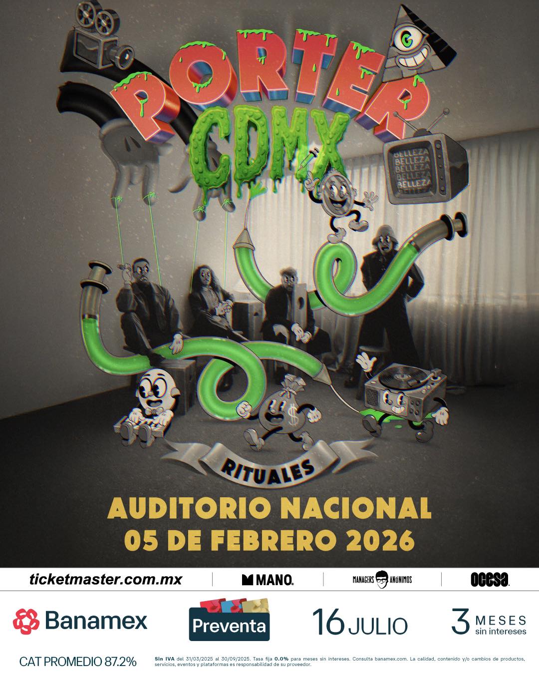 Porter auditorio nacional