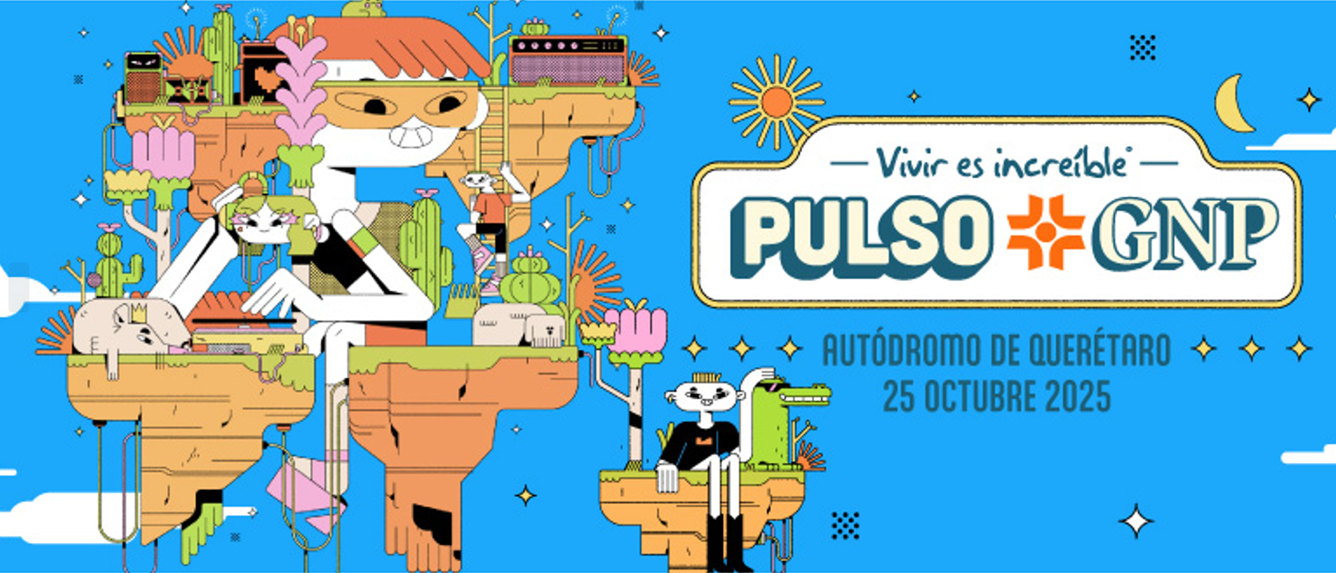 PRECIOS: Festival Pulso GNP 2025 revela lineup